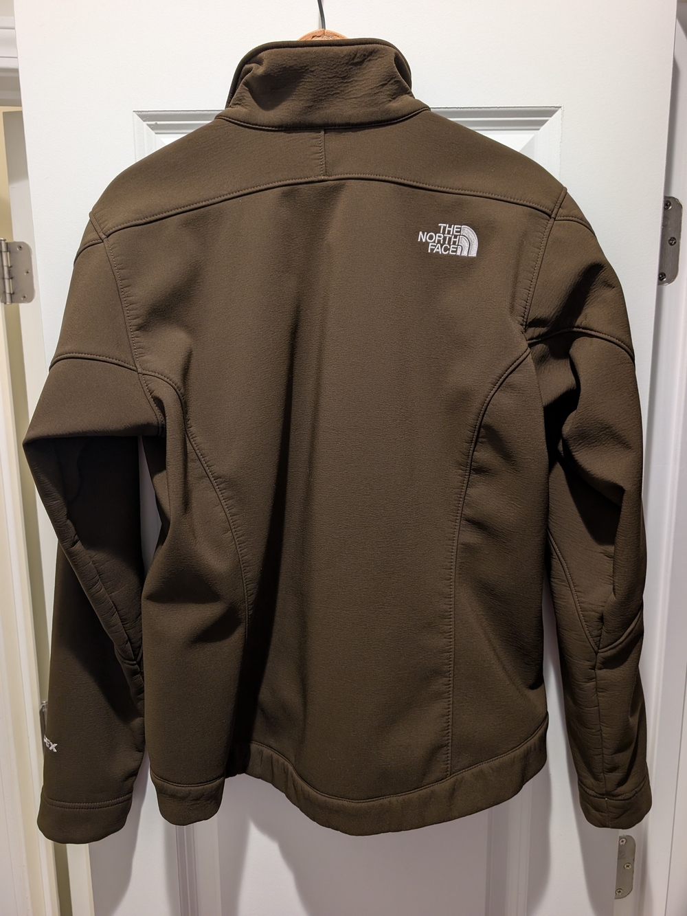The North Face Womens Brown Jacket with White Logo - Picture 2 of 5